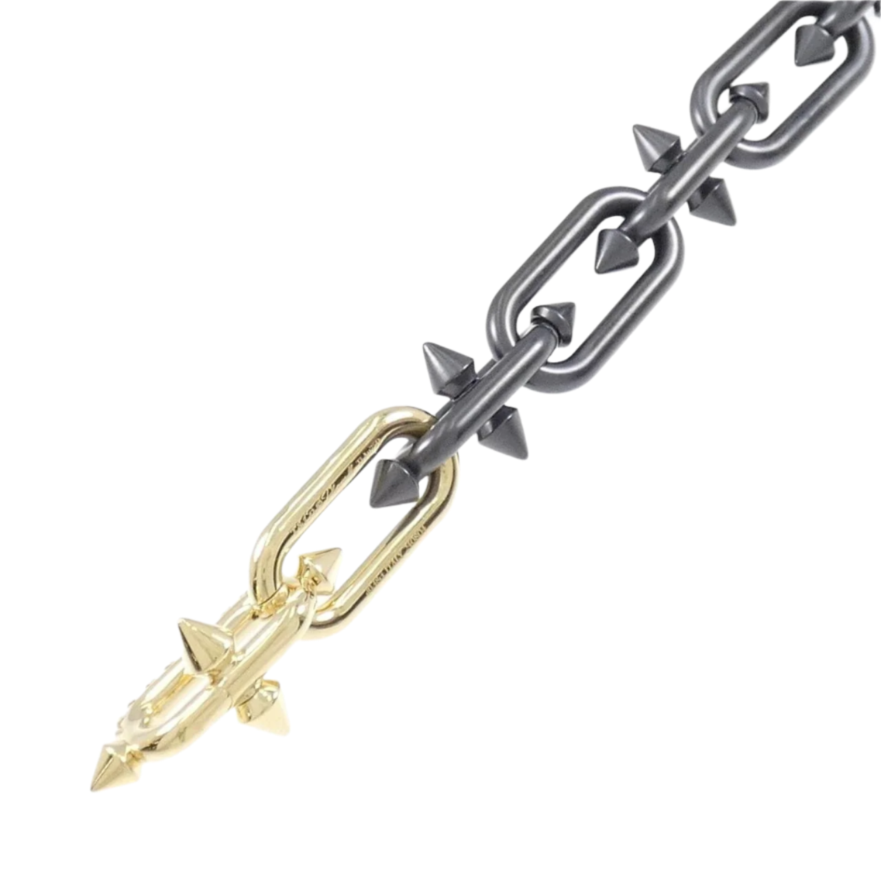 Tiffany & Co. Titan Link Bracelet in Titanium, 18k Yellow Gold and Diamonds